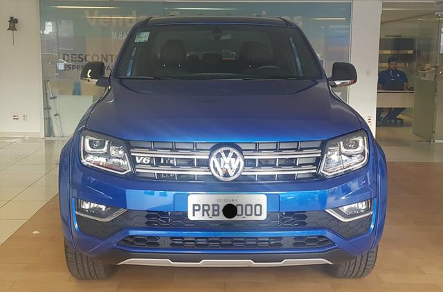 Amarok Extreme V6 2019/19 Diesel Azul - Único Dono - Placa 0 - Só Dinheiro