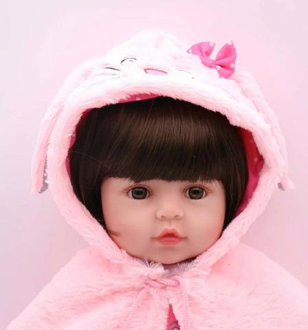 Boneca bebê reborn (ultra realista) - Foto 4