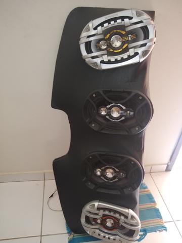 Tampa com 4 6x9 BRAVOX de 150rms - Foto 3