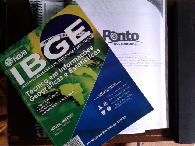 Apostilas concurso IBGE
