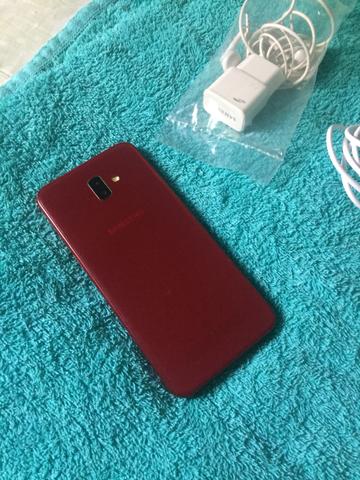 Vendo J6 Plus 32 GB Celular com o plástico na tela ainda - Foto 5
