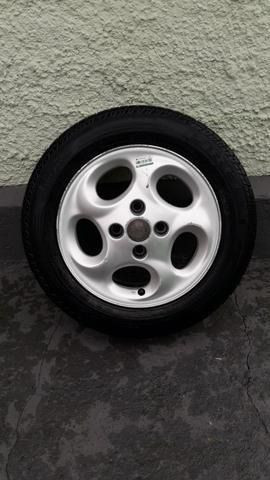 1 Roda Aro 14 Original Peugeot 206 Quiksilver