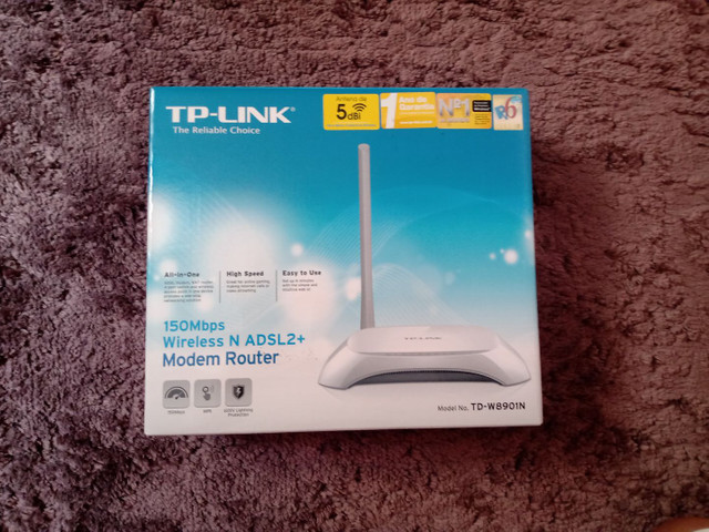 Roteador TP-Link novo na caixa