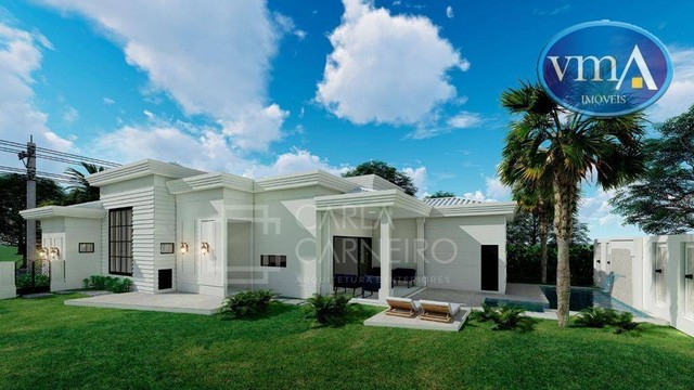 Vendo Casa Térrea, 273,00 m², 4 Suítes, Condomínio Florais do Valle, Região Ribeirão do Li