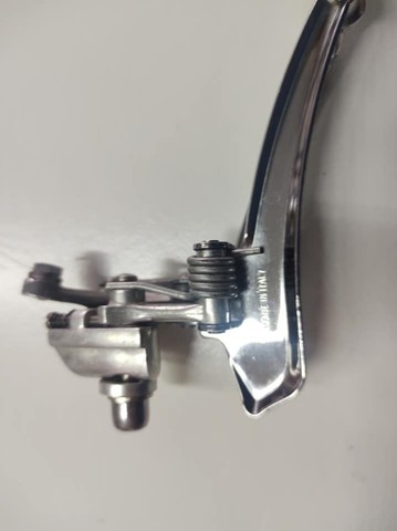 Câmbio dianteiro antigo  anos 90 p/ Speed braze on marca Gipieme Italiano em ótimo estado - Foto 4