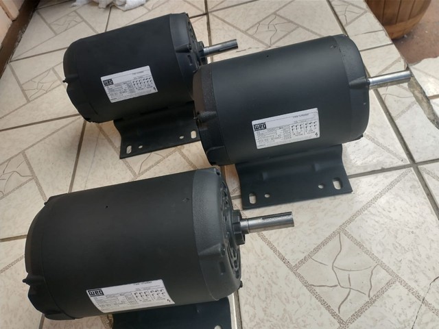 Motor elétrico trifásico para compressor de ar 20 pés.