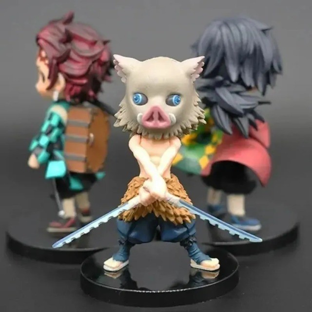 Boneco Colecionavel Miniatura Demon Slayer Kimetsu no Yaiba