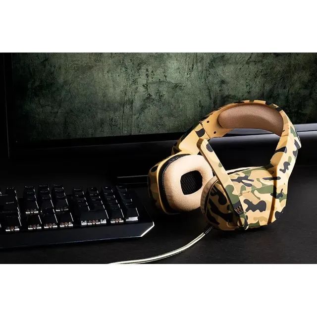 Headset Gamer Warrior Straton, LED Branco, Drivers 50mm - PH305