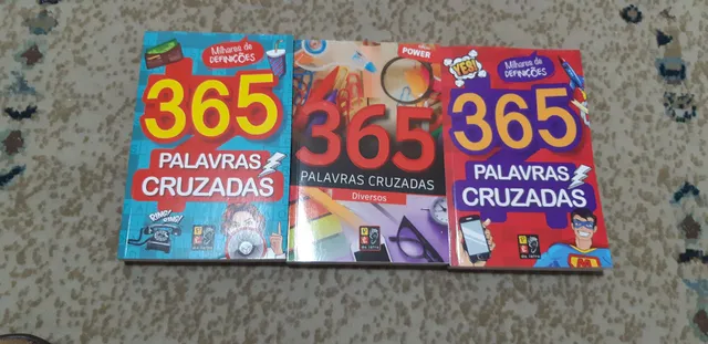 Combo 365 caça-palavras bíblico + Palavras Cruzadas - Com