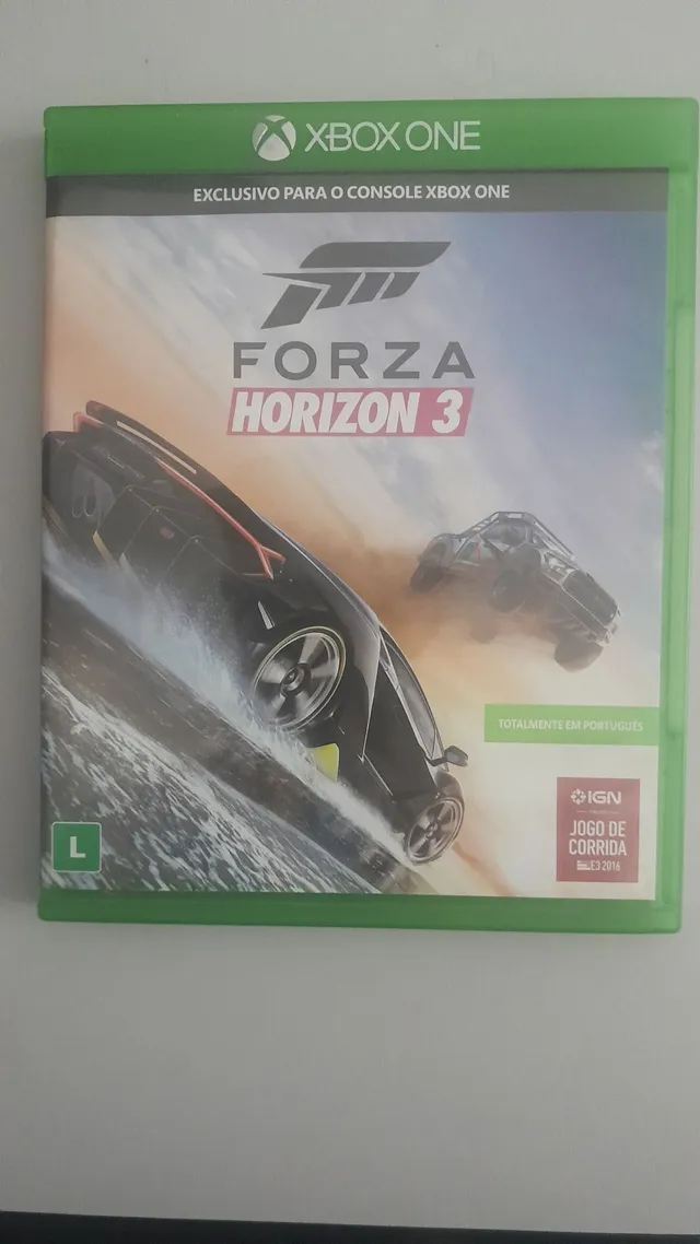 Forza Horizon 3 - Mídia Física Xbox one - Videogames - Jardim