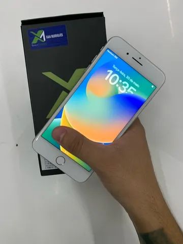 iPhone 8 Plus prata com garantia // avance hoje e aproveite  - Foto 2