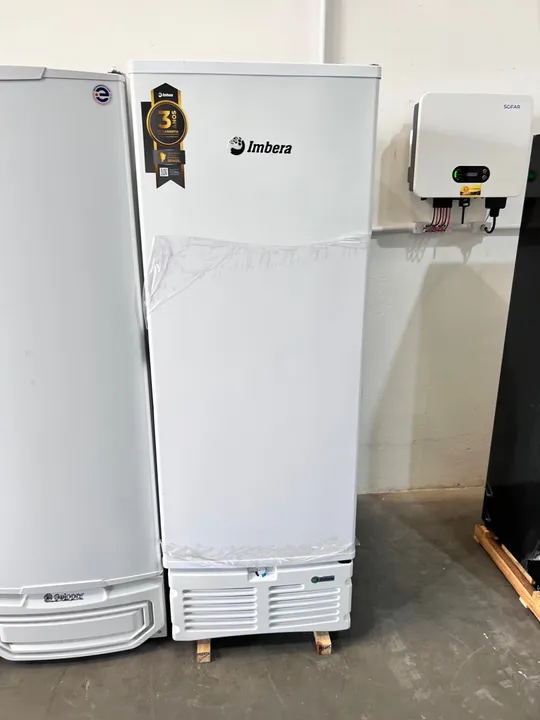 Freezer para congelados 560l tripla função - 3 anos de garantia - novo