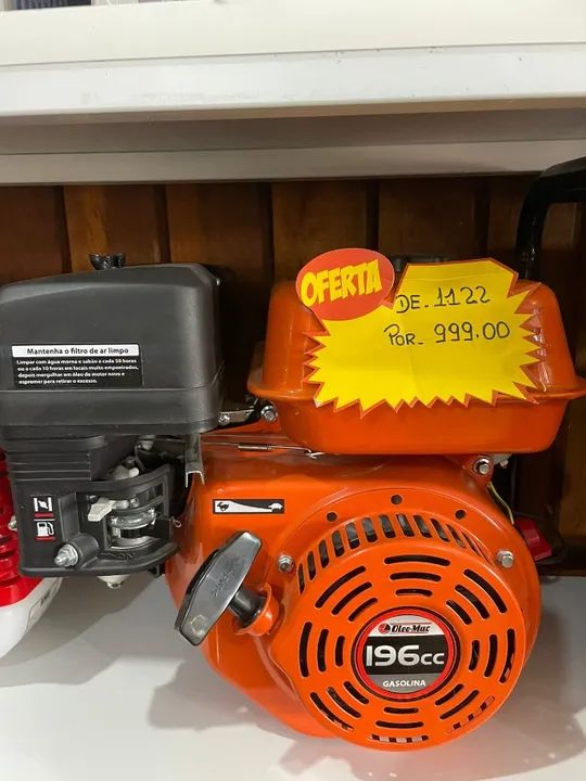 MOTOR ESTACIONÁRIO OLEO-MAC 6.5HP - Foto 4