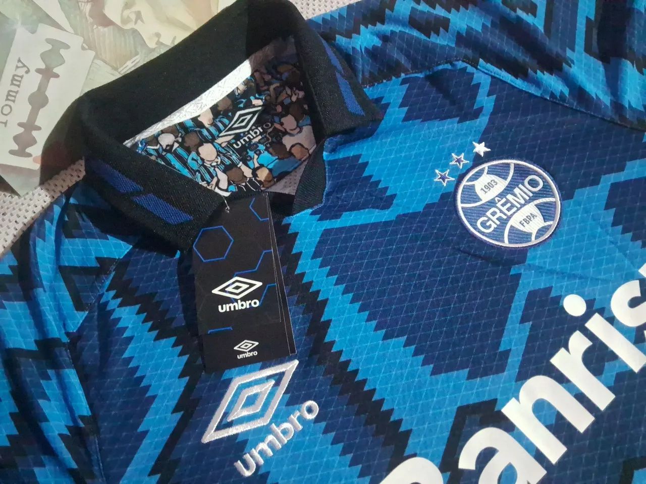 Camisa Masculina Gremio, Tamanho M! - Foto 4