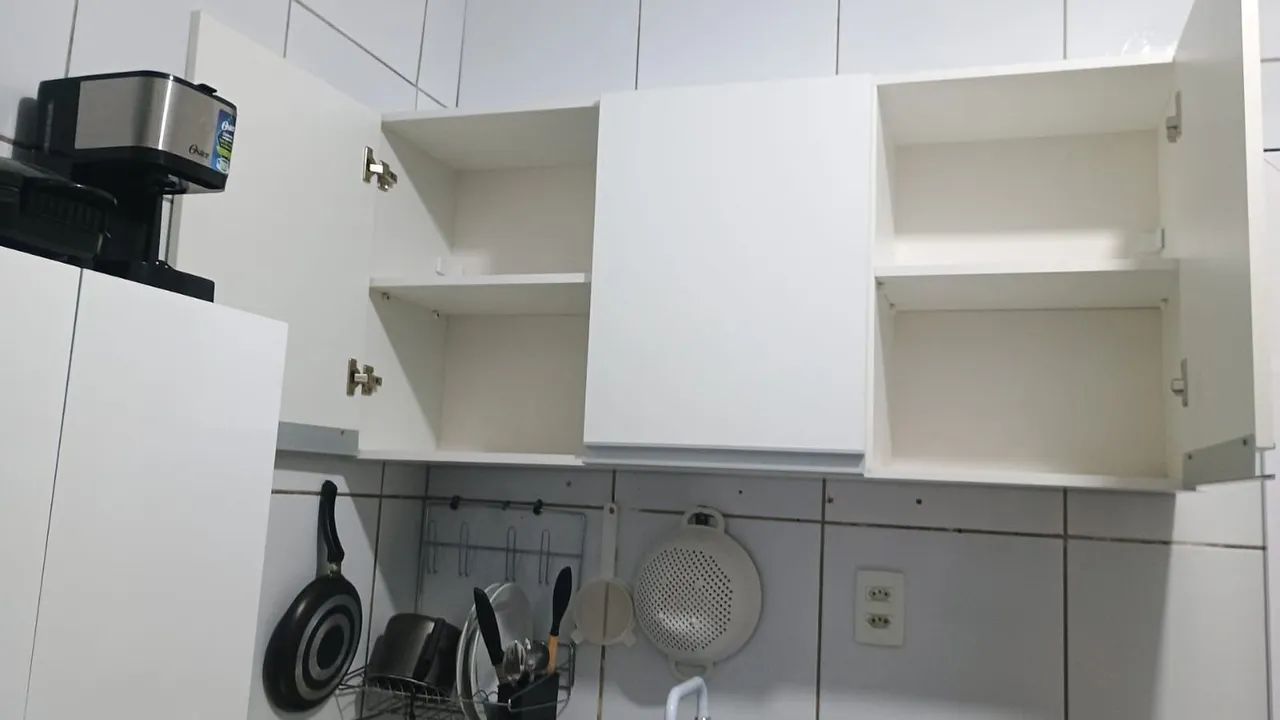 Armário aéreo de 3 portas 100%mdf - Foto 2