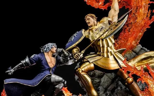 Escanor vs Estarossa 1/6 FIGURAMA - NOVO - Foto 3