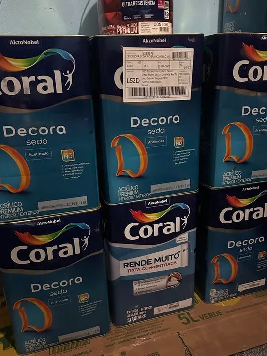 Tinta Coral Decora Seda Acetinado - 18 Litros - Foto 3