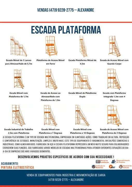 Escada Plataforma