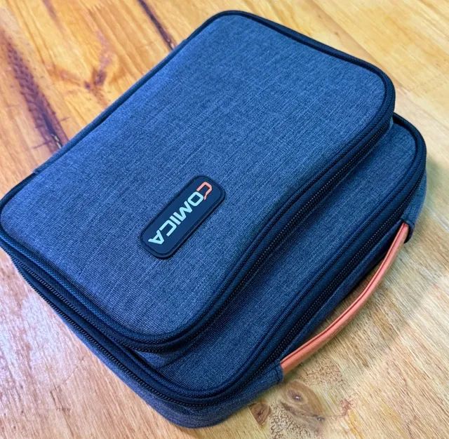 Microfone Lapela Quádruplo Digital Cômica BoomX-U QUA - Foto 4