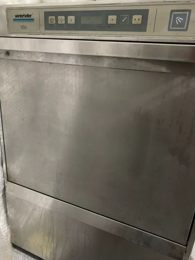 Máquina lavar pratos louça industrial restaurante nova