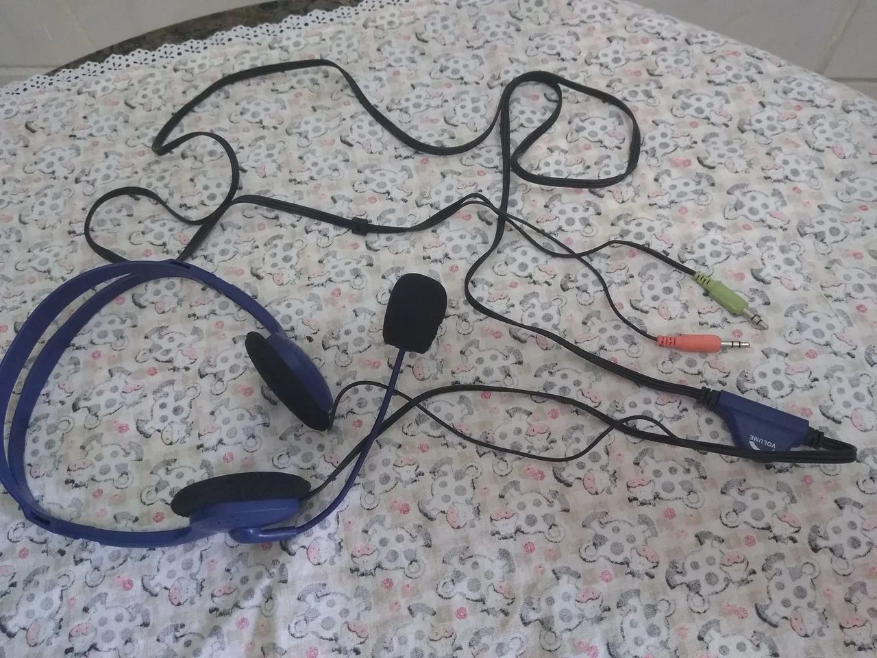 Fone de ouvido com microfone telemarketing  - Foto 2