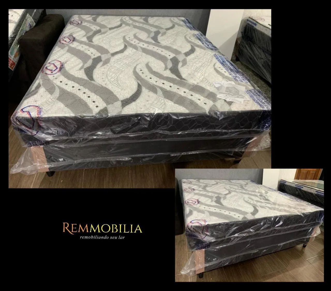 CAMA BOX CASAL NOVO - ENTREGAMOS