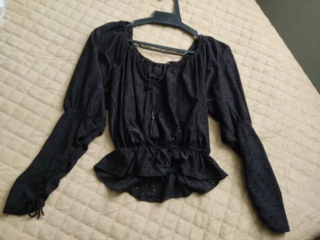 Blusa manga comprida 