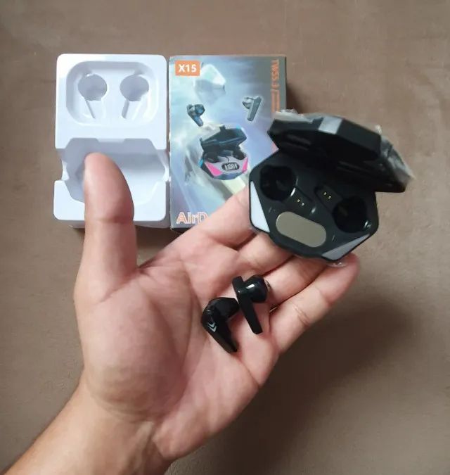 Fone de ouvido Bluetooth Gamer TWS X15