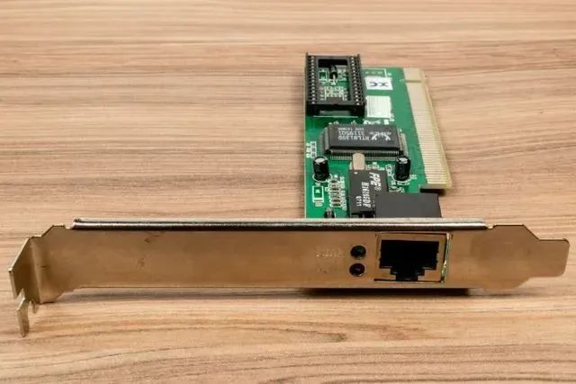 placa de rede pci lan instala sozinha no windows 10/11 plug and play