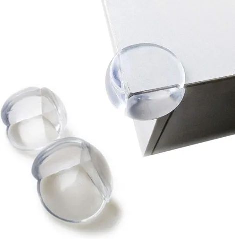 Protetor de Quina Silicone Canto de Mesa Para Segurança 4pcs