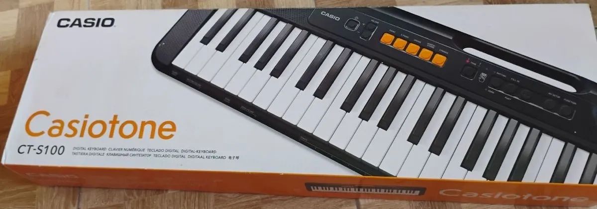 Teclado Musical Casio Casiotone CT-S100 61 Teclas Preto - Foto 4