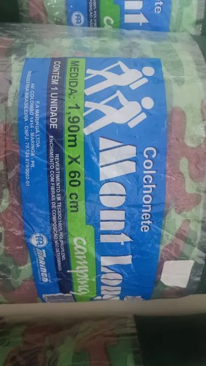 3 Colchonetes Camping Mont Lombok 1.90m x 60cm