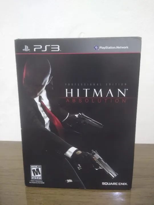 Jogo Hitman Absolution - Profissional Edition (box) Para Console PS3