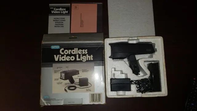 cordless video light sima  ano 1989 - Foto 2
