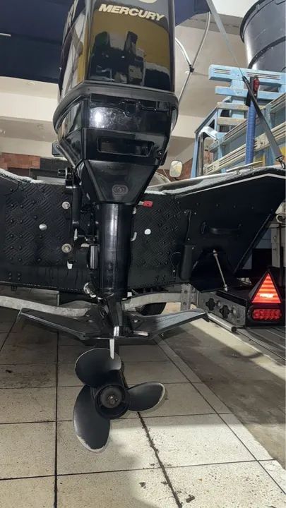 Motor de popa Mercury 50hp 4 tempos - Foto 6