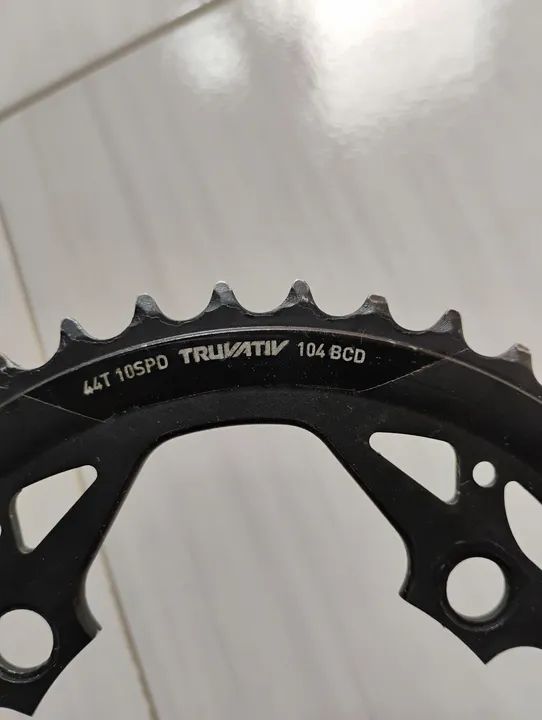 Coroa sram 44t  BCD 104 - Foto 3