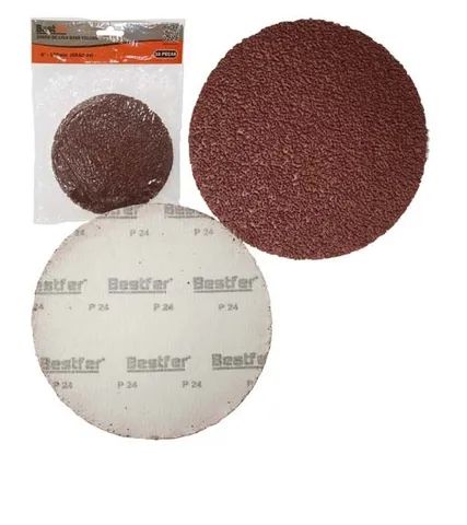 Disco De Lixa Base Velcro 4,5" 115mm P24 10pçs Bfh0987
