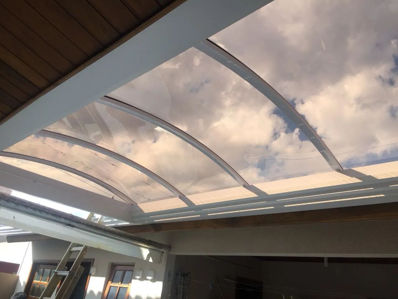 Cobertura em Policarbonato Compacto para área externa - Foto 3