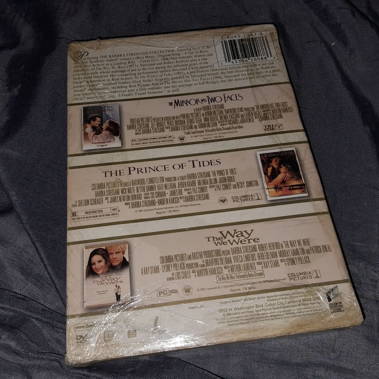 Box 3 dvds c/ barbra streisand raridade - Foto 3