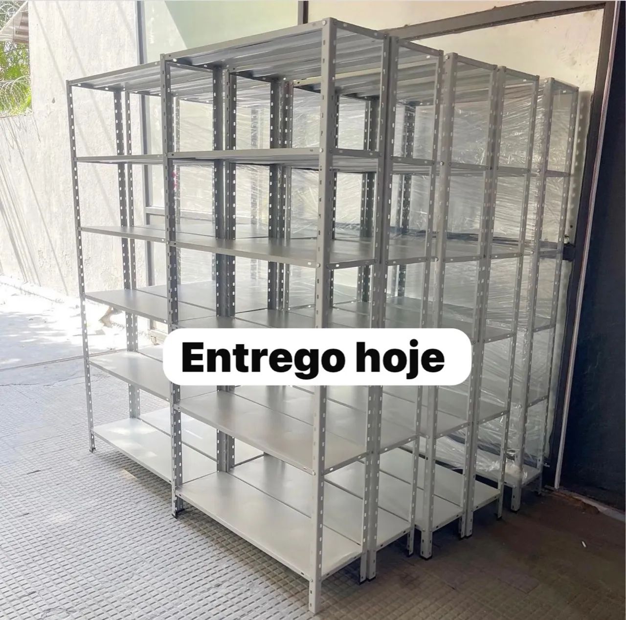 Estantes de aço novas - Entrega imediata! Preço da fábrica 