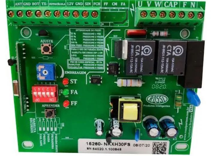Placa Eletrônica para Portão Automático 