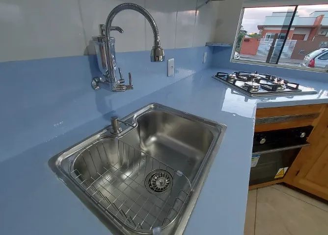 Bela Casa na Lagoa Ibiraquera - disponivel fevereiro - perto da praia do rosa imbituba - Foto 5