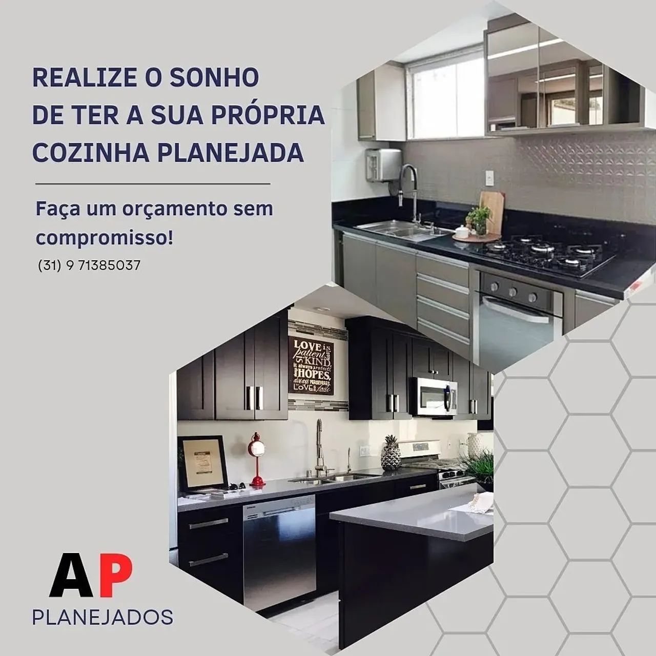 Armários de Cozinha 100% MDF. - Foto 6