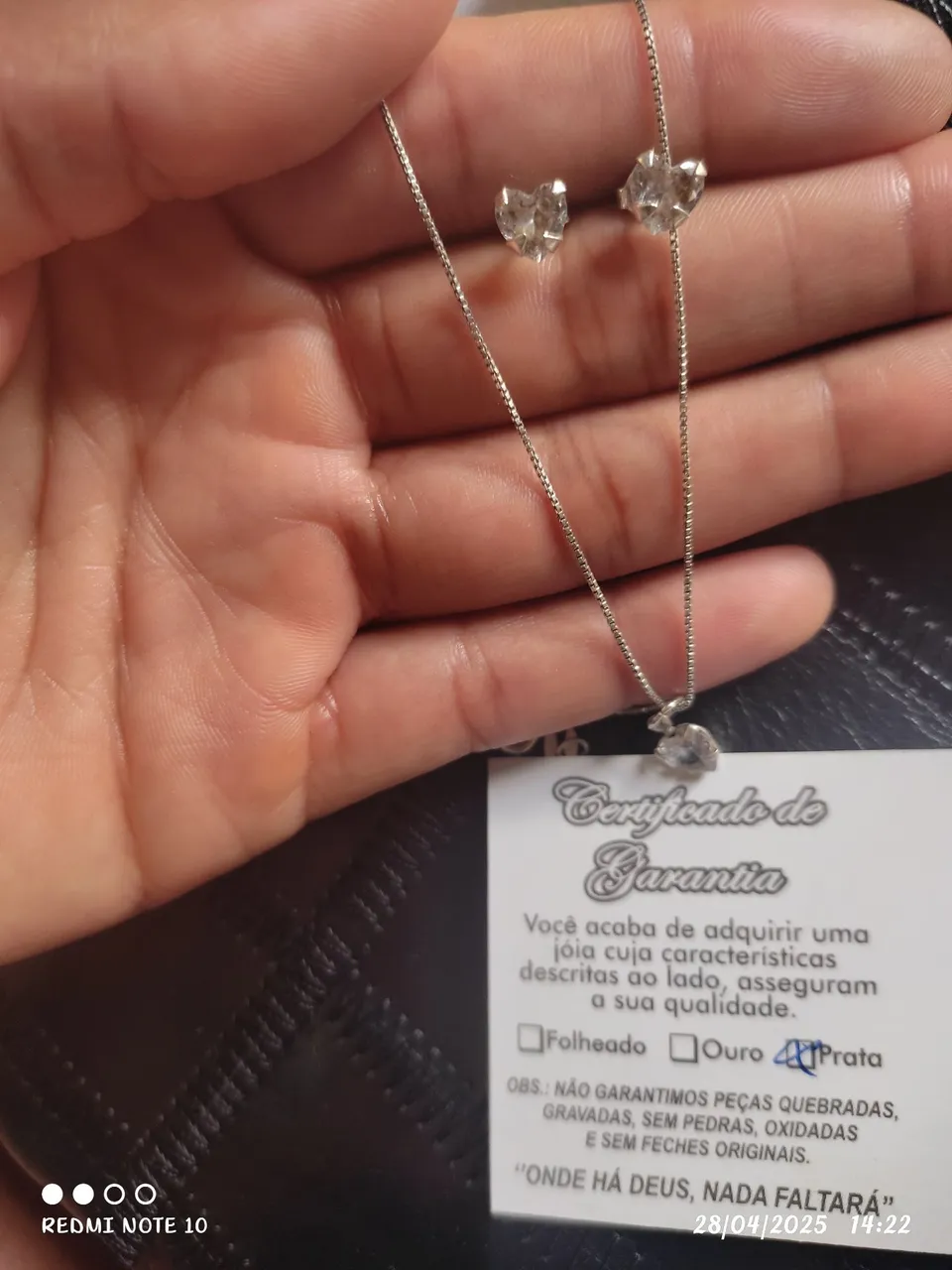 Conjunto de prata