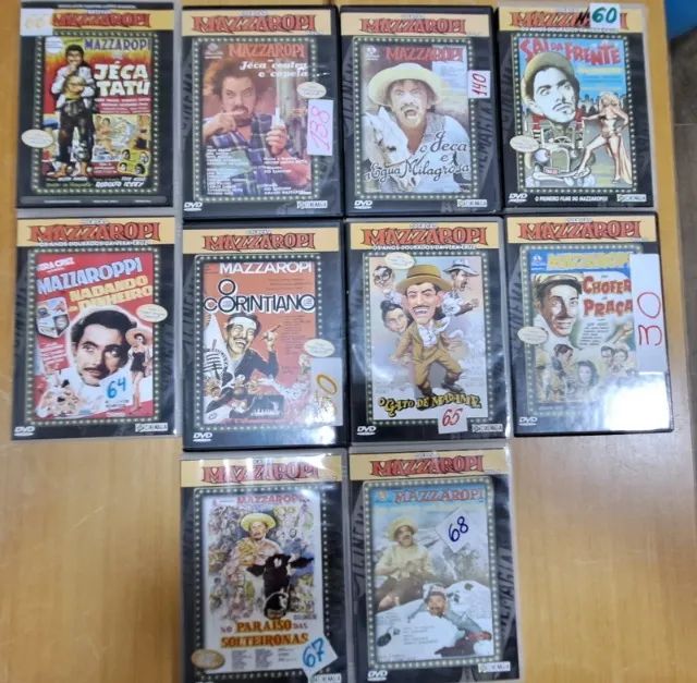 dvds mazzaropi originais
