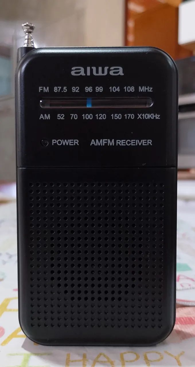 Rádio de bolso AM-FM AIWA AWFML1 - Foto 3
