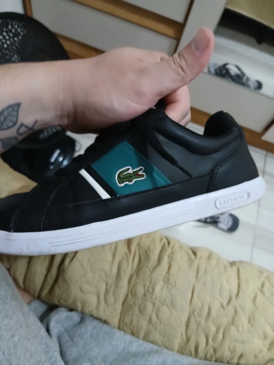 Tênis original Lacoste masculino não abaixo o preço