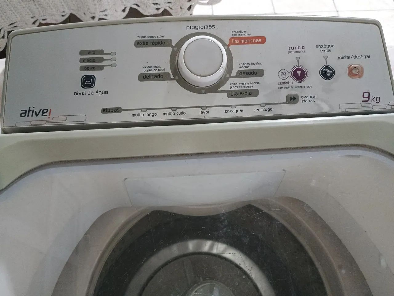 Máquina de Lavar Brastemp Ative 9kg