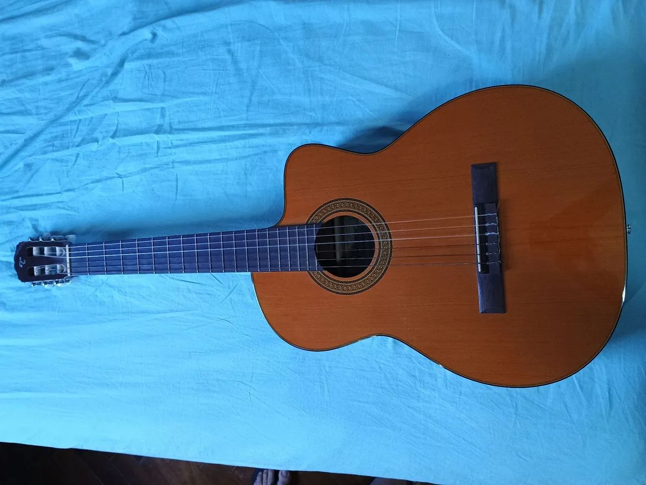 VIOLÃO TAKAMINE GC3CE (Natural) (Com Capa) EXCELENTES CONDIÇÕES 