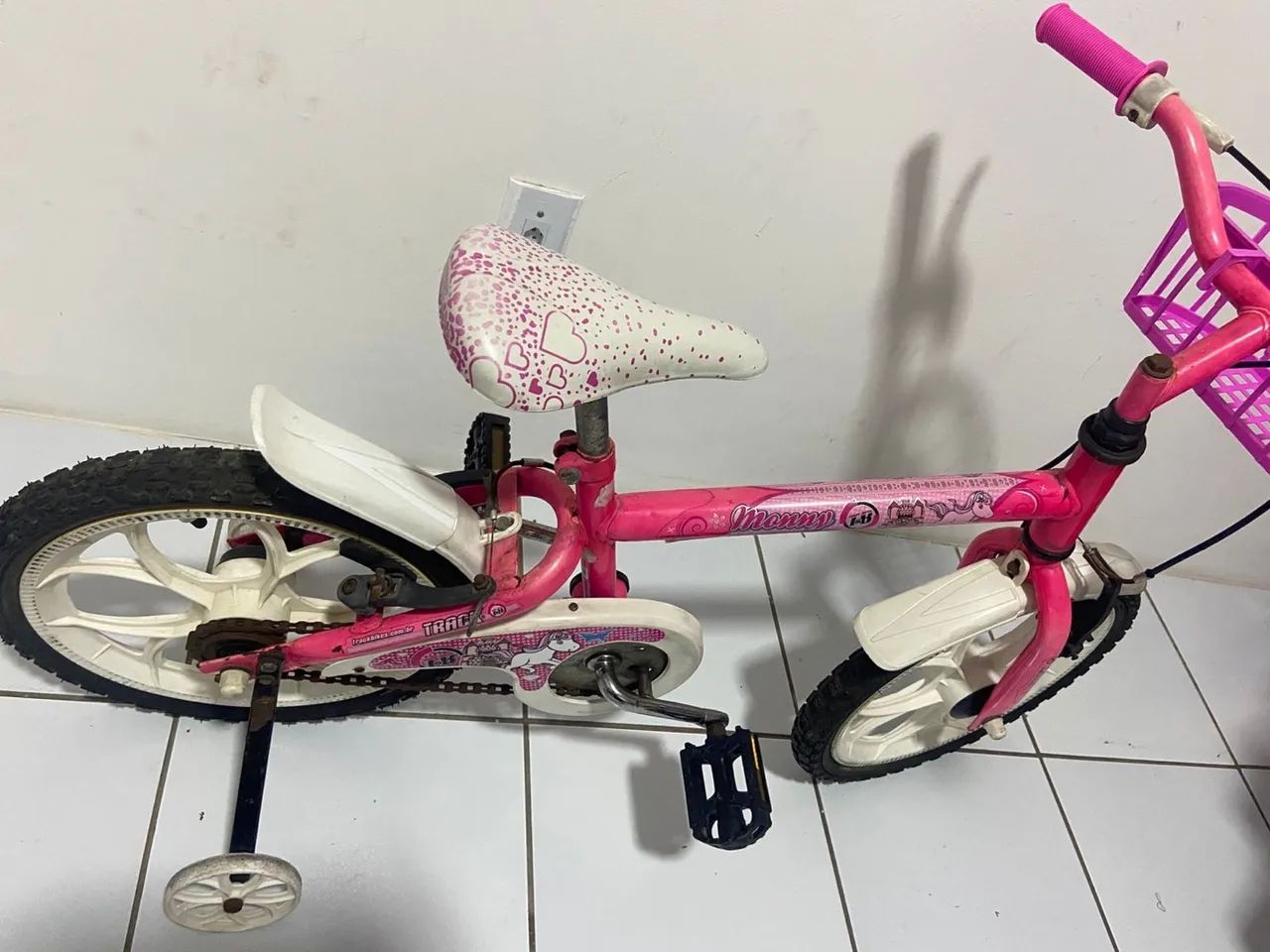 Bicicleta Infantil Aro 16 - Feminina  - Foto 4